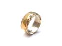 9ct Yellow Gold Patterned Wedding Ring