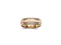 9ct Yellow Gold Patterned Wedding Ring