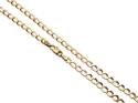 9ct Yellow Gold Curb Chain 21 Inch