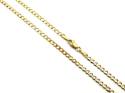 9ct Yellow Gold Curb Chain 20 Inch