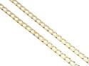 9ct Yellow Gold Curb Chain 20 Inch