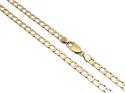 9ct Yellow Gold Curb Chain 20 Inch