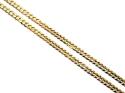 9ct Yellow Gold Curb Chain 20 Inch