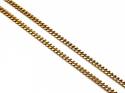 9ct Yellow Gold Curb Chain 19 inch