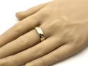 9ct Yellow Gold D Shaped Wedding Ring 6mm