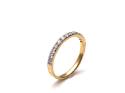 18ct Yellow Gold Diamond Eternity Ring 0.41ct