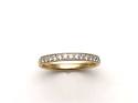 18ct Yellow Gold Diamond Eternity Ring 0.33ct