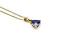 14ct Tanzanite Pendant & Chain