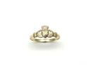 9ct Yellow Gold Babies Claddagh Ring