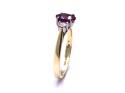 18ct Yellow Gold Ruby & Diamond Ring