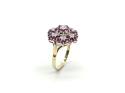 9ct Yellow Gold Ruby & Diamond Ring