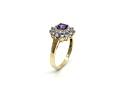 9ct Gold Amethyst & Tanzanite Ring