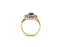 9ct Gold Amethyst & Tanzanite Ring