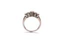 9ct White Gold Diamond Cluster Ring