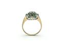 9ct Yellow Gold Emerald & Diamond Ring