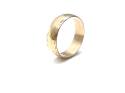 9ct Yellow Gold Patterned Wedding Ring