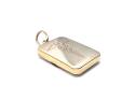 9ct Yellow Gold Medical Alert Pendant