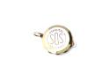 9ct Yellow Gold Medical Alert Pendant