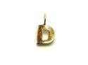 9ct Yellow Gold Initial 'D' Pendant