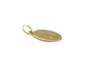 9ct Yellow Gold Initial 'S' Disc Pendant