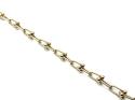 9ct Yellow Gold Fancy Bracelet 7 1/2 inch