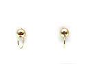 9ct Yellow Gold Fancy Ball Stud Earrings