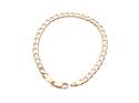 9ct Yellow Gold Flat Curb Link Bracelet