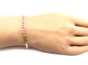 9ct Yellow Gold Flat Curb Link Bracelet