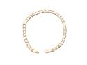 9ct Yellow Gold Flat Curb Link Bracelet