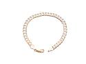 9ct Yellow Gold Flat Curb Link Bracelet