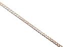 9ct Yellow Gold Flat Curb Link Bracelet