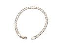 9ct Yellow Gold Flat Curb Link Bracelet