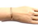 9ct Yellow Gold Flat Curb Link Bracelet