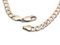 9ct Yellow Gold Flat Curb Link Bracelet