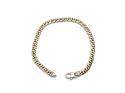 9ct Yellow Gold Flat Curb Link Bracelet