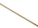 9ct Yellow Gold Flat Curb Link Bracelet