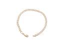 9ct Yellow Gold Flat Curb Link Bracelet