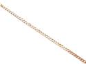 9ct Yellow Gold Flat Curb Link Bracelet