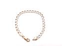 9ct Yellow Gold Flat Curb Link Bracelet