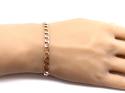 9ct Yellow Gold Flat Curb Link Bracelet