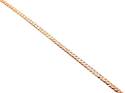 9ct Yellow Gold Flat Curb Link Bracelet