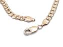 9ct Yellow Gold Flat Curb Link Bracelet