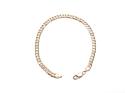 9ct Yellow Gold Flat Curb Link Bracelet