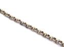 9ct Yellow Gold CZ Belcher Bracelet