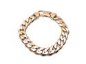 9ct Yellow Gold Curb Bracelet 9 inch