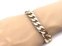 9ct Yellow Gold Curb Bracelet 9 inch