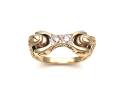 9ct Yellow Gold Diamond Ring