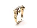 9ct Yellow Gold Diamond Ring