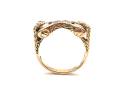 9ct Yellow Gold Diamond Ring