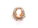 9ct Yellow Gold Cameo Ring